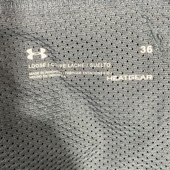 Under Armour Grey Athletic Swim Trunks - Picture 3 of 3